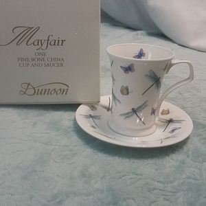 Dunoon fine bone China cup & saucer